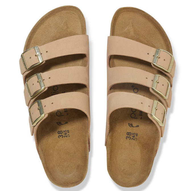 Florida Flex Platform Cuir nubuck - Sandcastle