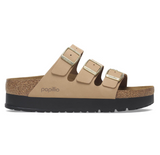 Florida Flex Platform Cuir nubuck - Sandcastle