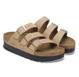 Florida Flex Platform Cuir nubuck - Sandcastle