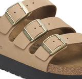 Florida Flex Platform Cuir nubuck - Sandcastle