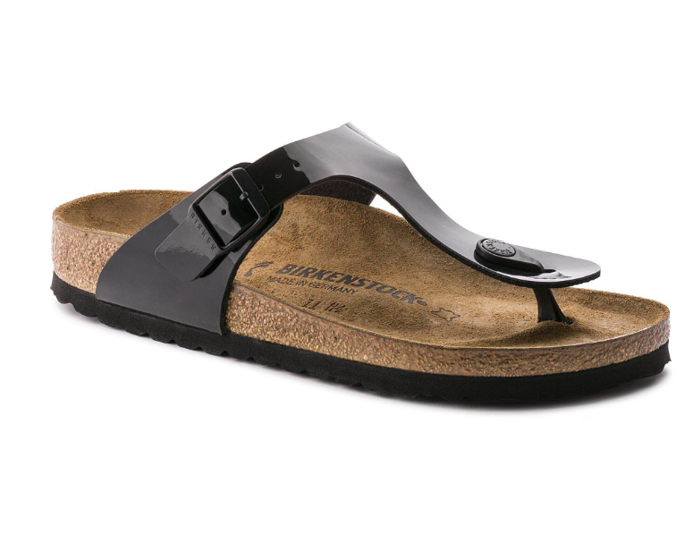 Gizeh Birko-Flor verni - Black Patent