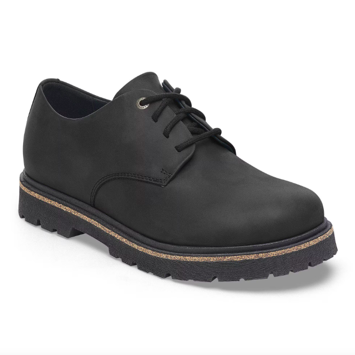 Highwood Lace Low Cuir naturel - Black