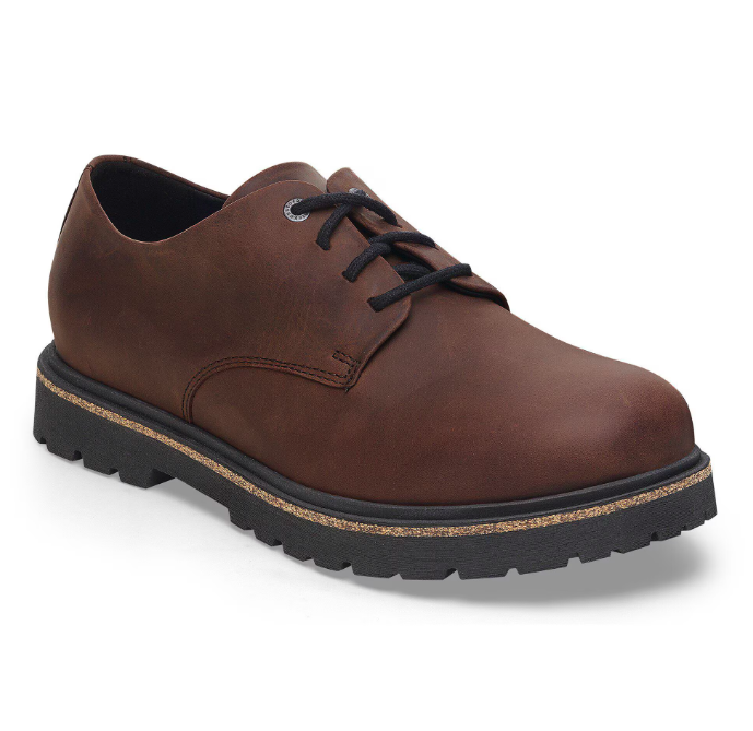 Highwood Lace Low Cuir naturel - Habana