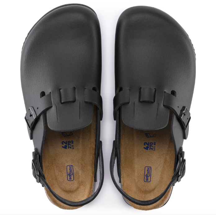 Kay SL Lit de pied souple Birko-Flor - Noir