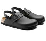 Kay SL Lit de pied souple Birko-Flor - Noir