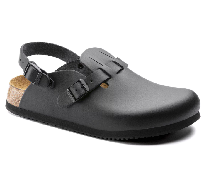 Kay SL Lit de pied souple Birko-Flor - Noir