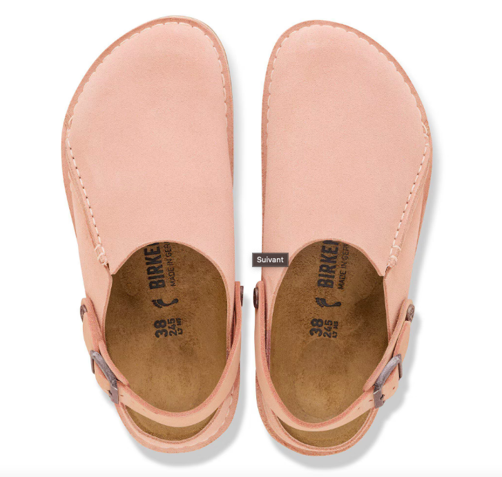Lutry Premium Suede Suède - Light Rose