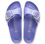 Madrid Big Buckle Cuir naturel verni - High-Shine Purple Dusk