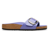 Madrid Big Buckle Cuir naturel verni - High-Shine Purple Dusk
