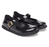 Mantova Cup Sole Cuir naturel verni - Noir brillant