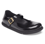 Mantova Cup Sole Cuir naturel verni - Noir brillant