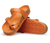 Mayari Cuir naturel - New Dressy Kurkuma