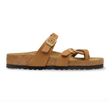 Mayari Lit de pied souple Cuir nubuck - Beige