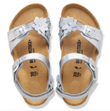 Rio Plain Flowers Kids Birko-Flor - Electric Metallic Silver