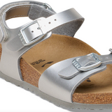 Rio Plain Flowers Kids Birko-Flor - Electric Metallic Silver