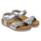 Rio Plain Flowers Kids Birko-Flor - Electric Metallic Silver