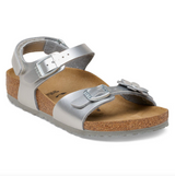 Rio Plain Flowers Kids Birko-Flor - Electric Metallic Silver