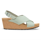 Samira Cuir nubuck - Pure Sage