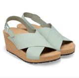 Samira Cuir nubuck - Pure Sage