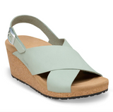 Samira Cuir nubuck - Pure Sage