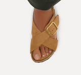 Siena Big Buckle Cuir huilé