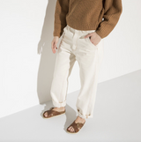 Siena Big Buckle Cuir huilé  Cognac