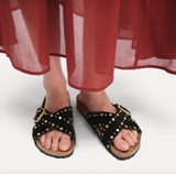 Siena Rivet Suède - Black