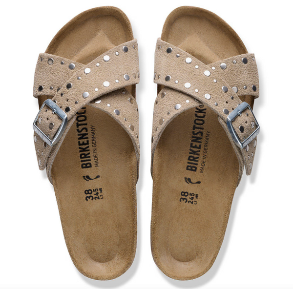 Siena Rivet Suède - Taupe