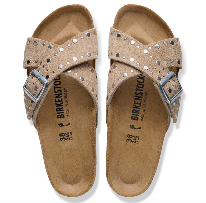 Siena Rivet Suède - Taupe