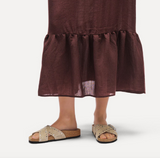 Siena Rivet Suède - Taupe