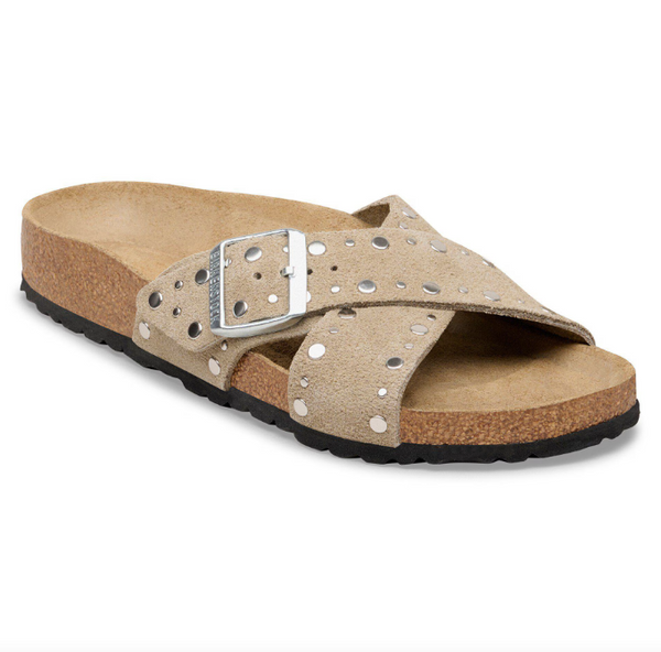 Siena Rivet Suède - Taupe