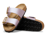 Sydney Cushion Buckle Birko-Flor - Metallic Black