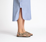 Tulum Cuir nubuck Lit de pied souple